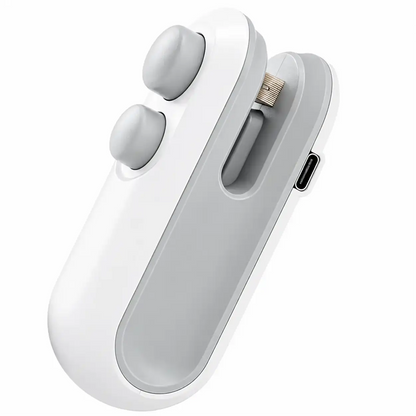 Mini seladora portátil recarregável USB